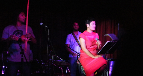 João Rosa, Taciano Milfont & Alda Rezende. Photo: Wendy Collings.